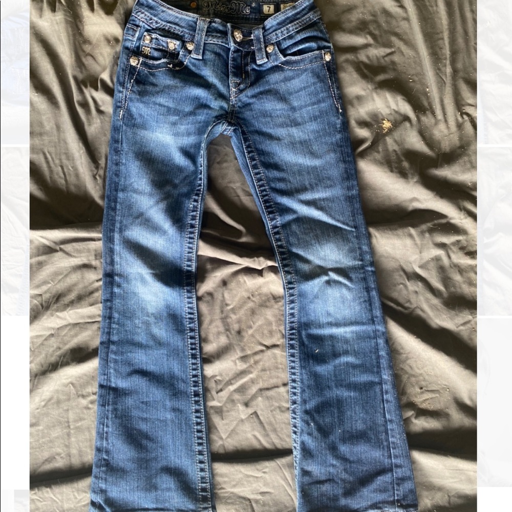 Miss Me Little girls bootcut size 7